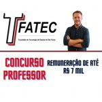 CONCURSO PROFESSOR FATEC
