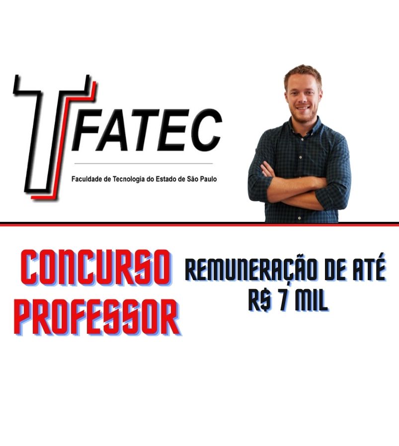 CONCURSO PROFESSOR FATEC